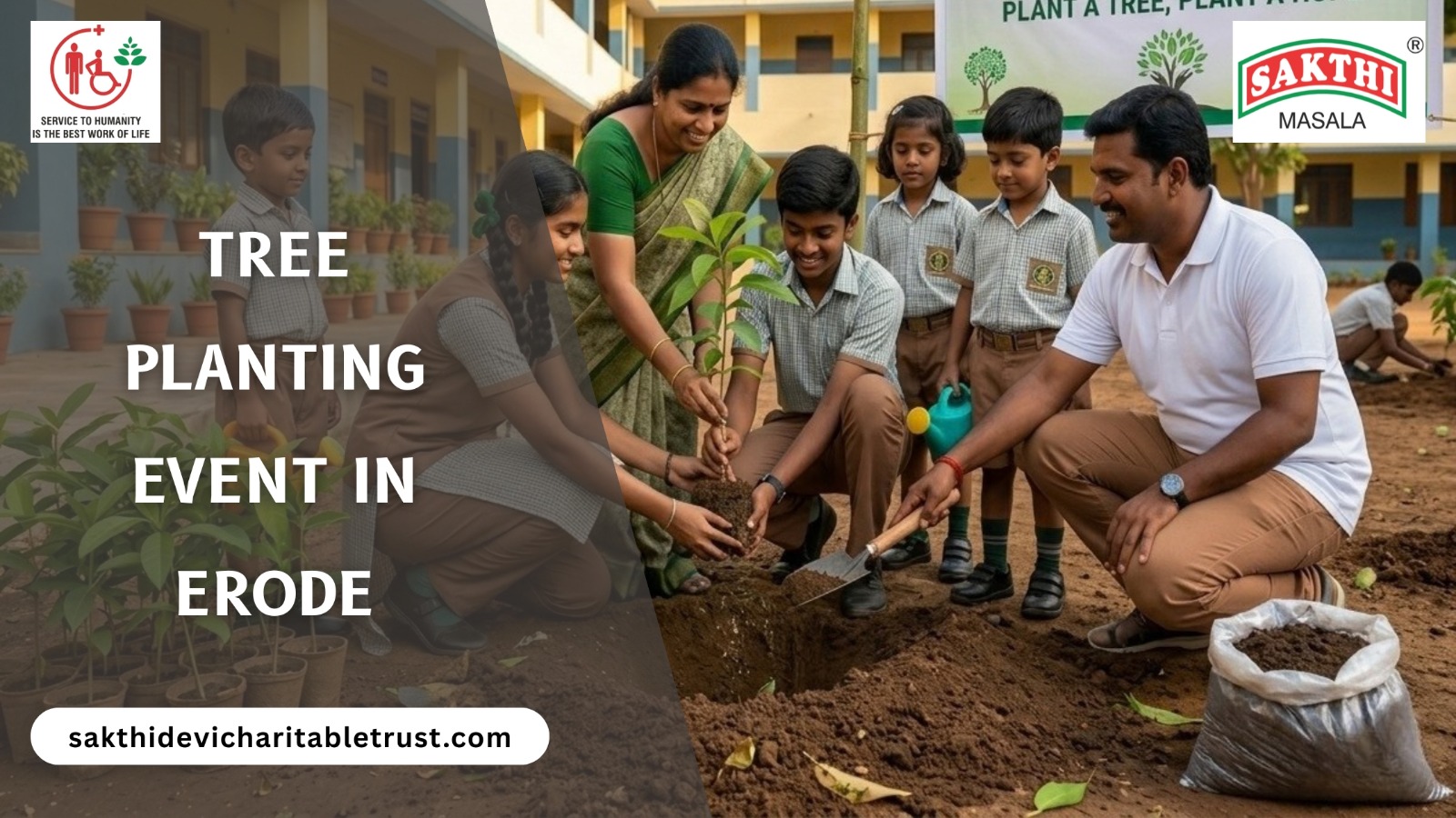 how to organise tree planting event in erode