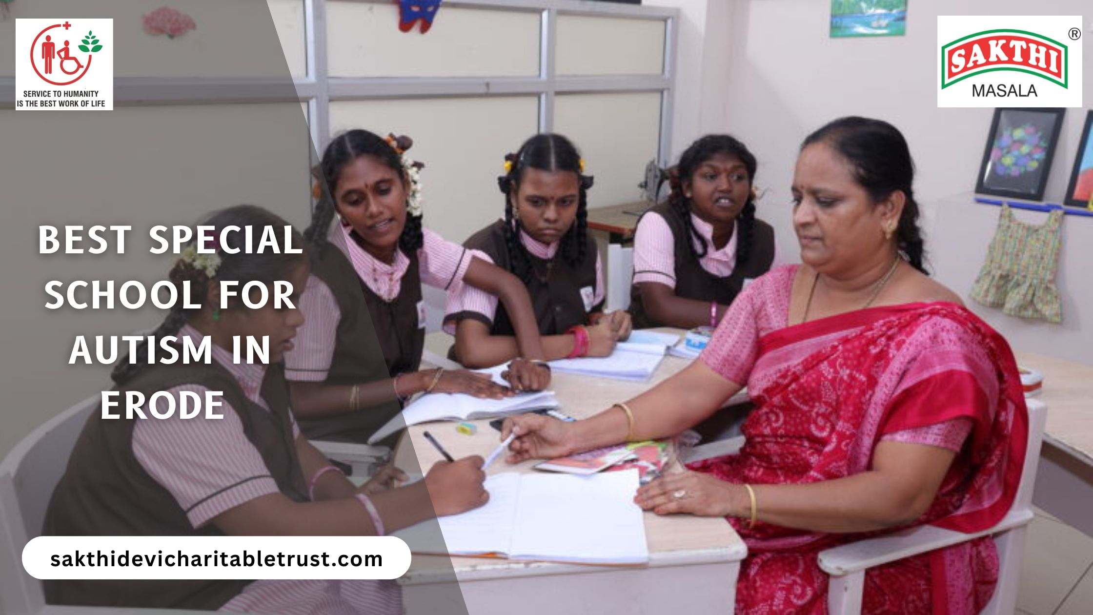 Best Special School for Autism in Erode providing personalised education, autism therapy, and inclusive learning at Sakthi Special School