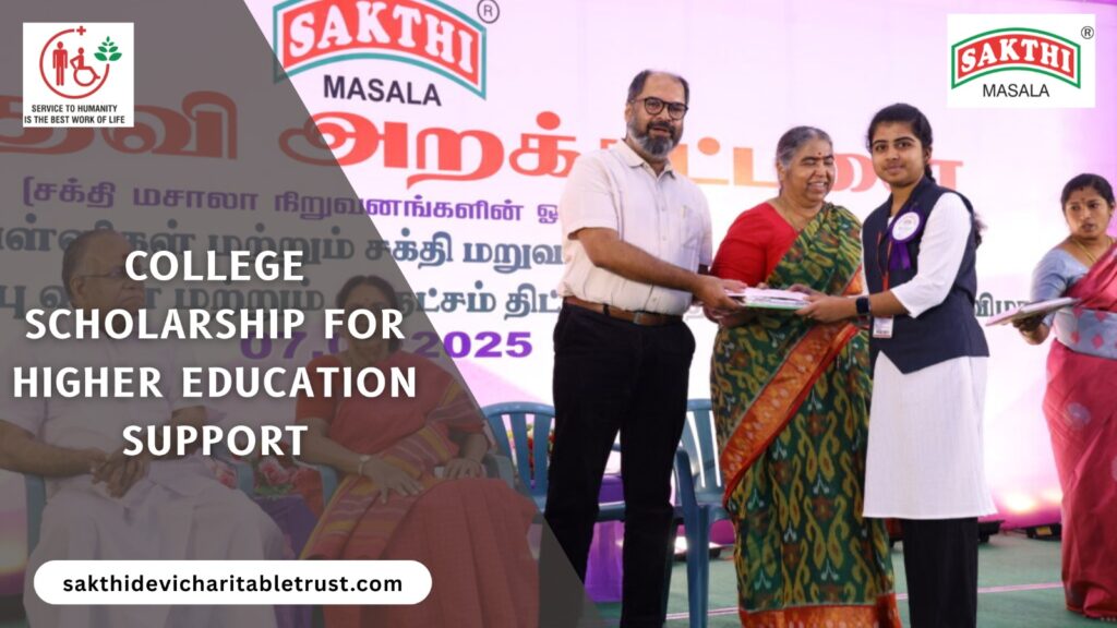 College Scholarship in Tamil Nadu for Higher Education Support